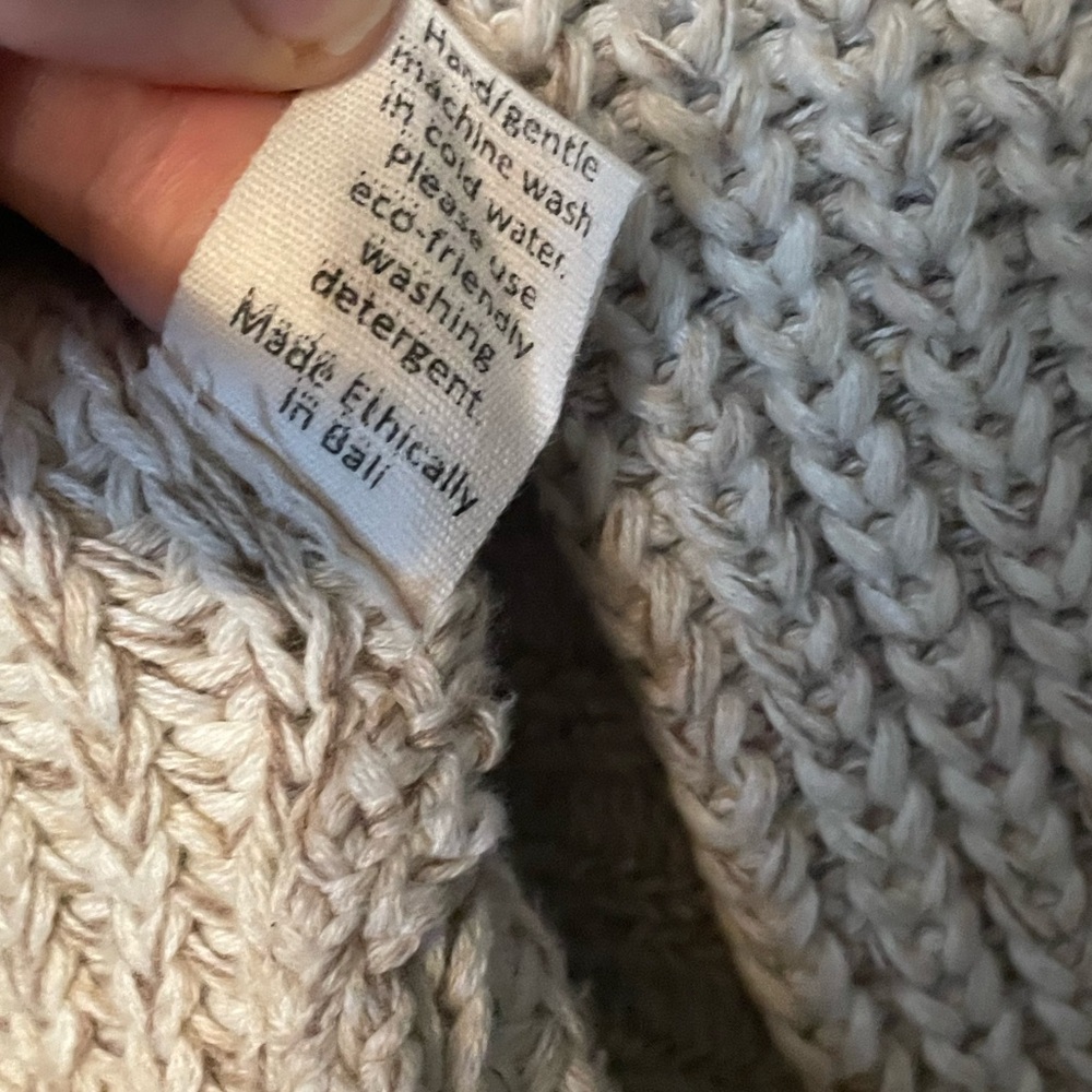 Indigo Luna Helga Cardigan Oat L/XL - Picture 4 of 6